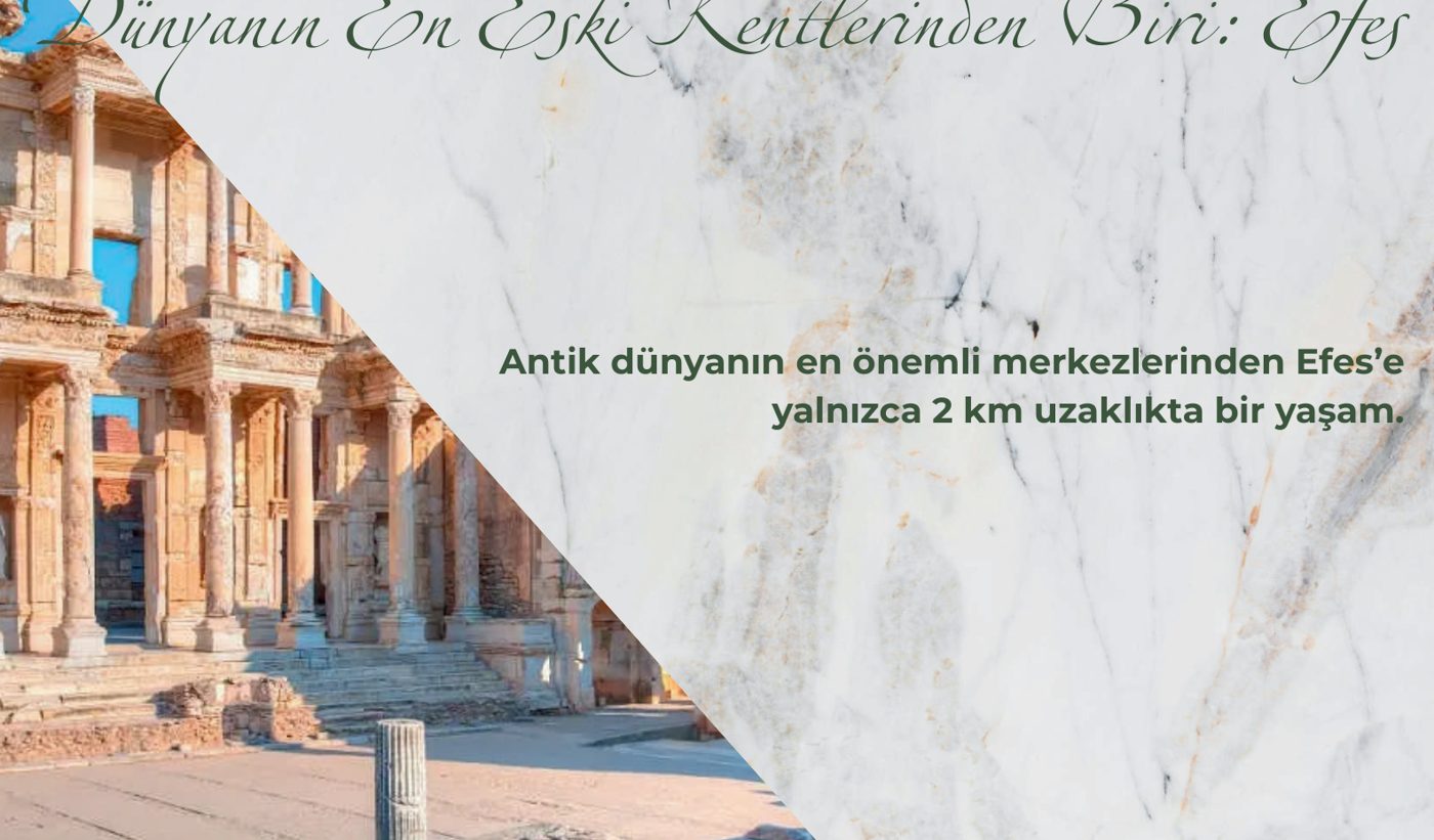 Vadi Yaşam katalog görseli, Efes Celsus Kütüphanesi. Bu görsel proje vaziyet planı değildir.